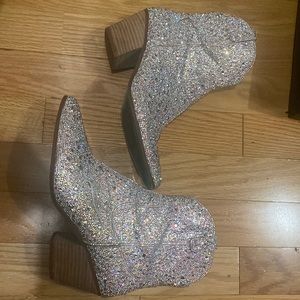 Betray Johnson Rhinestone Cowboy Boots